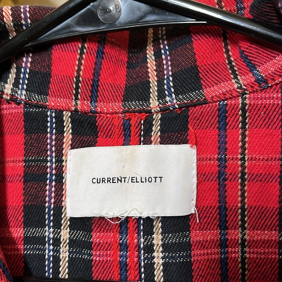 Current Elliot The Jumpsuit Dress In Red Tartan Plaid size none - Picture 3 of 7